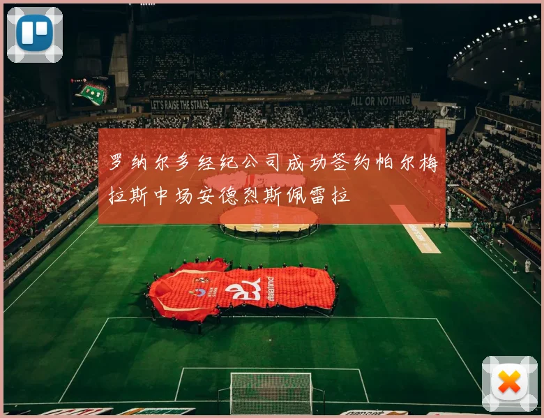 罗纳尔多经纪公司成功签约帕尔梅拉斯中场安德烈斯佩雷拉